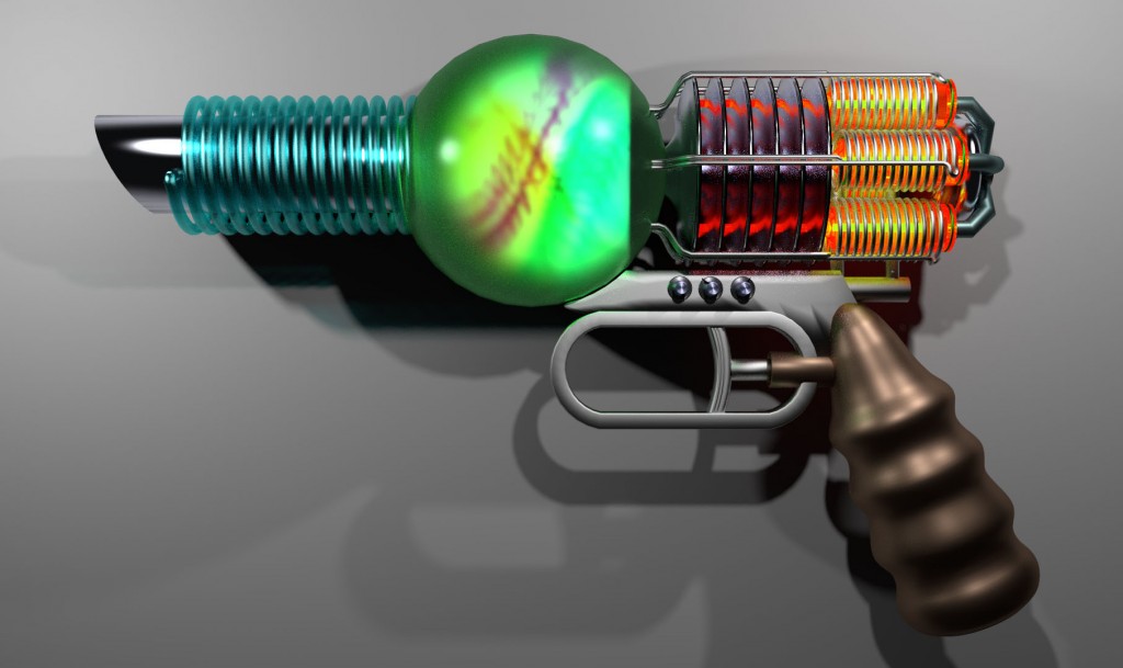Sci-Fi Space Pistol preview image 1